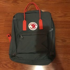 Fjallraven Kanken Classic Frost Green/Pink